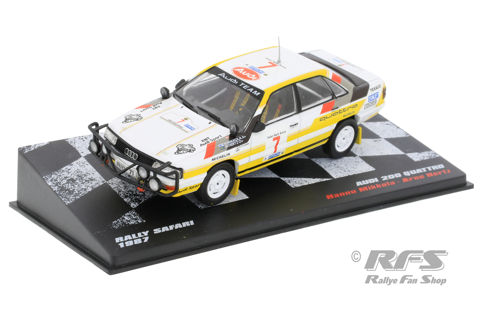 Audi 200 Quattro - Safari Rallye 1987