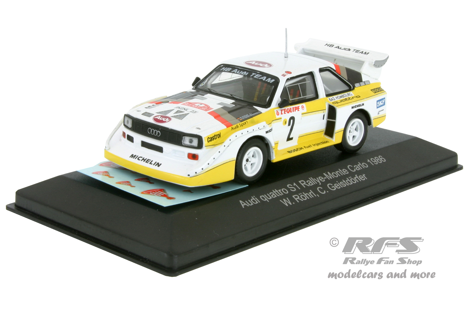 Audi Quattro Sport S1 - Rallye Monte Carlo 1986
