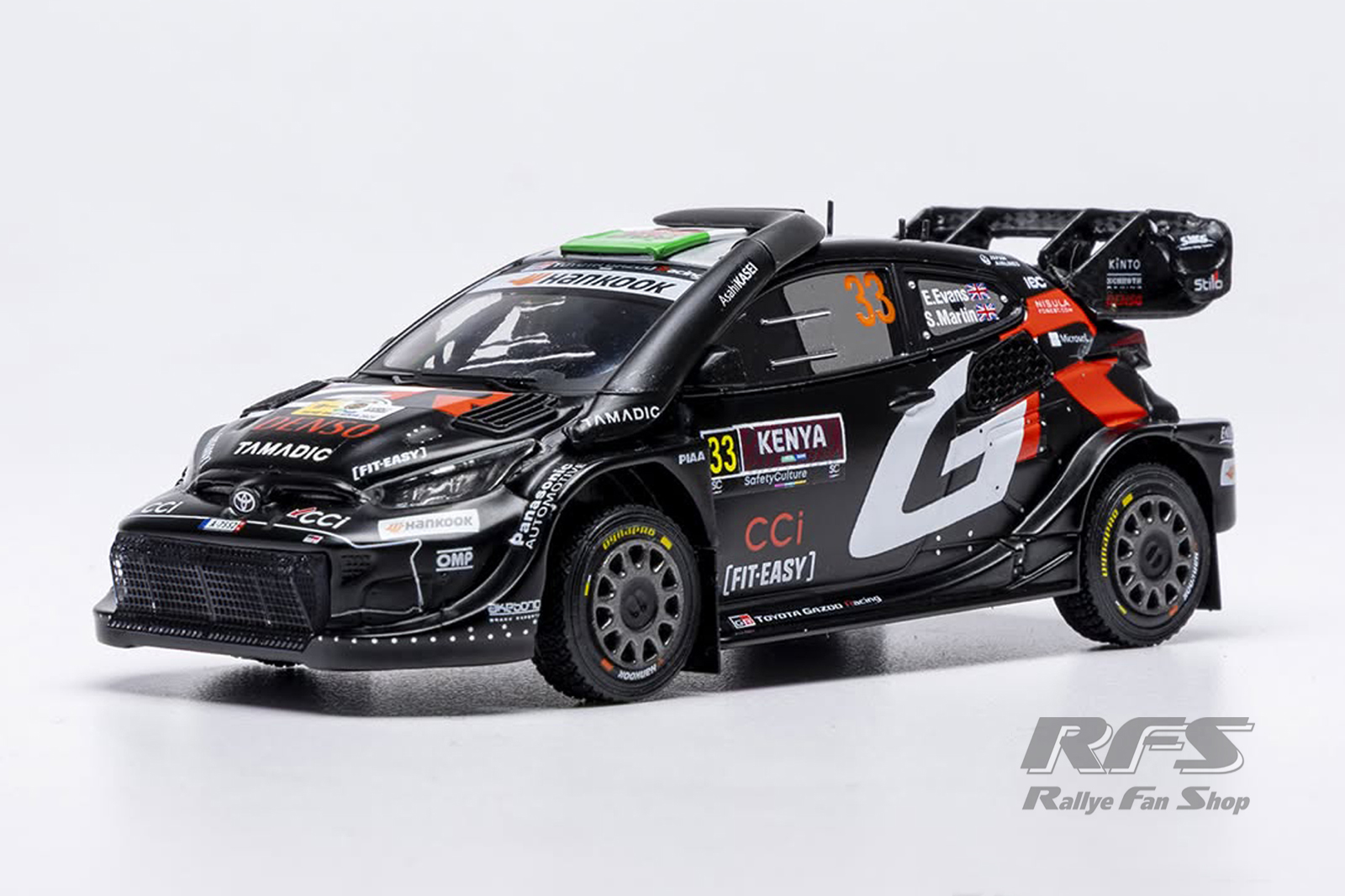Toyota Yaris WRC Rally1 - Safari Rallye 2025