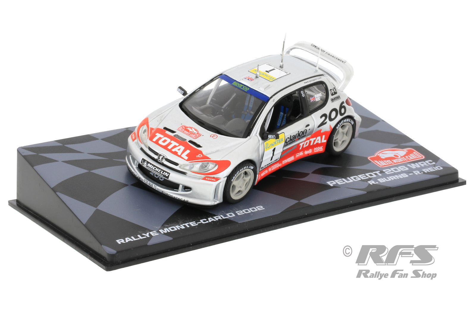 Peugeot 206 WRC - Rally Monte Carlo 2002