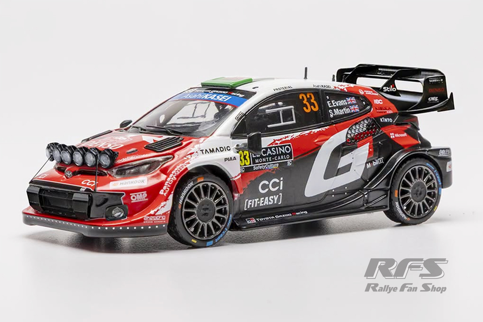 Toyota Yaris WRC Rally1 - Rallye Monte Carlo 2026