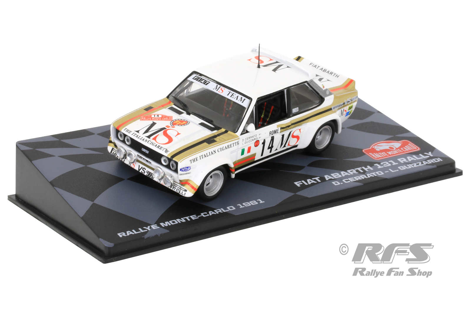 Fiat 131 Abarth - Rally Monte Carlo 1981