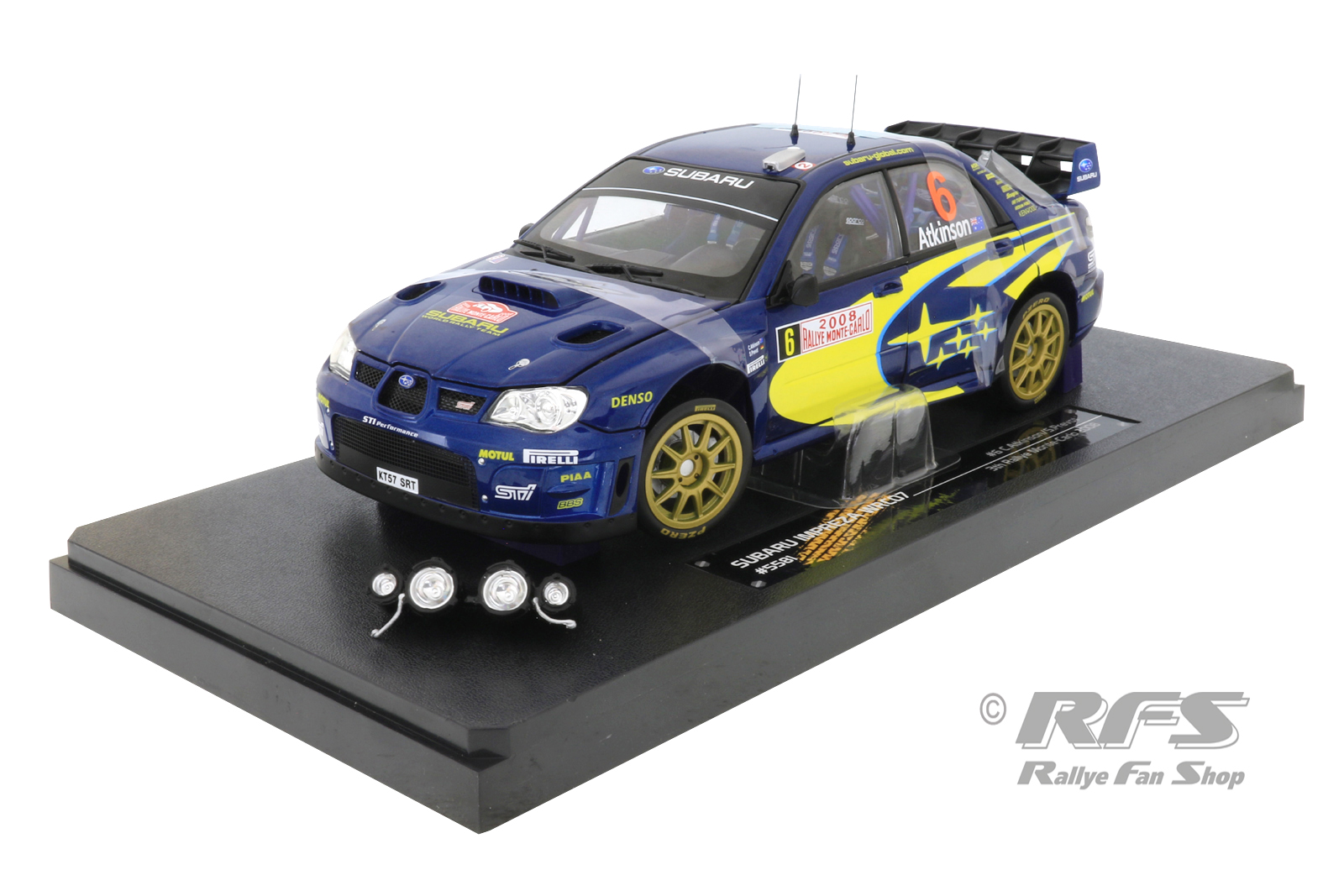 Subaru Impreza WRC - Rally Monte Carlo 2008