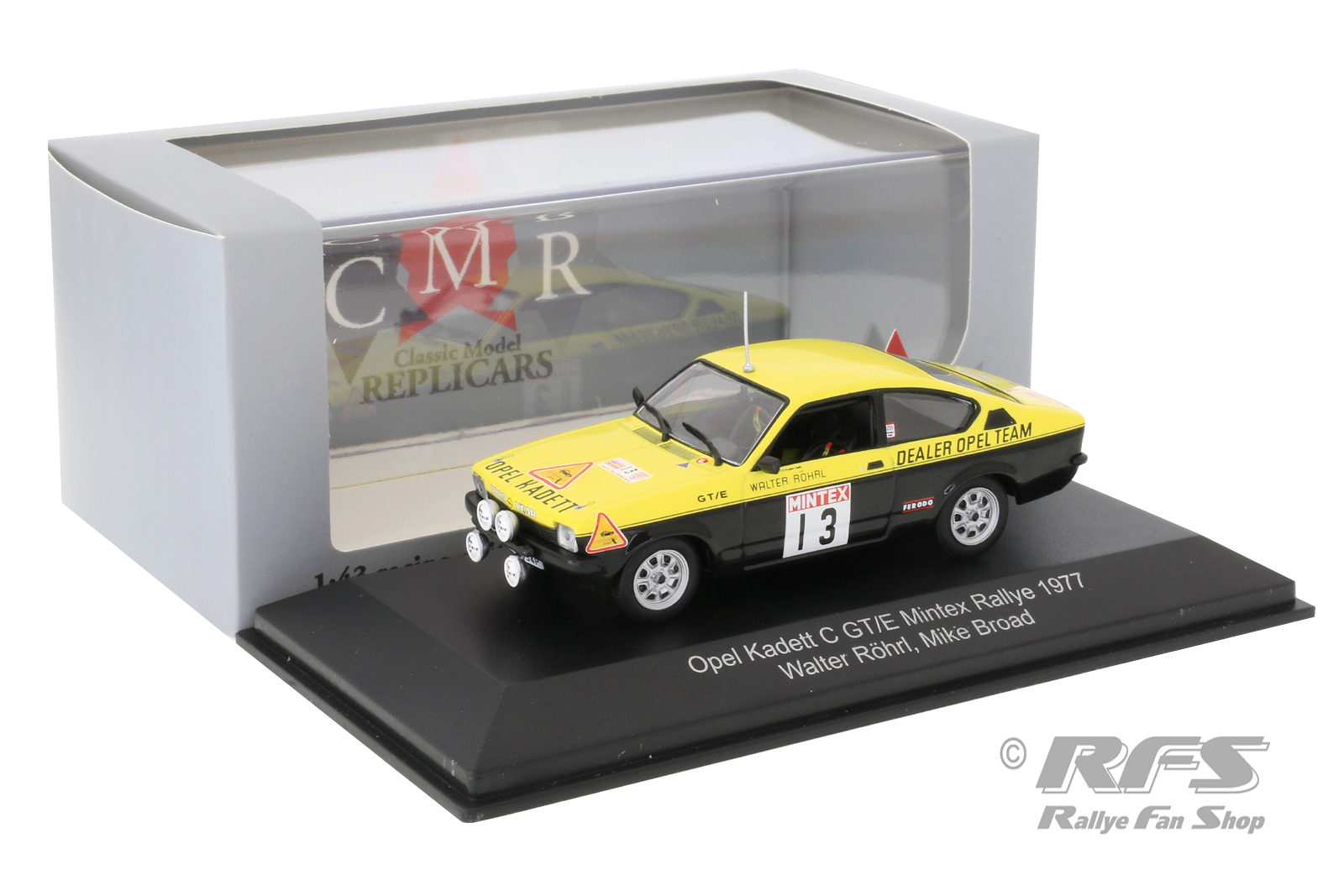 Opel Kadett C GT/E - Mintex Rally 1977