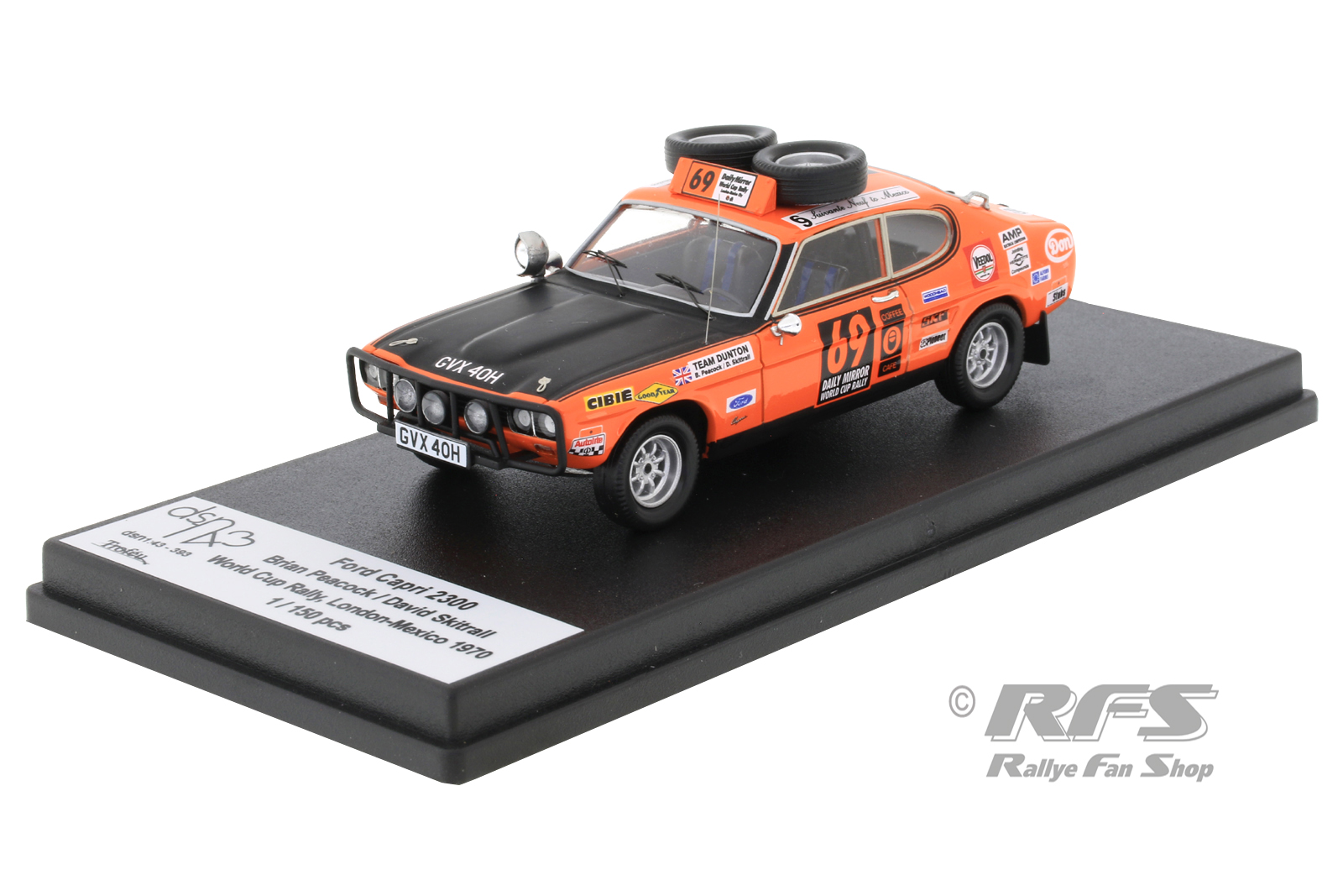 Ford Capri 2300 - Rallye London Mexico 1970