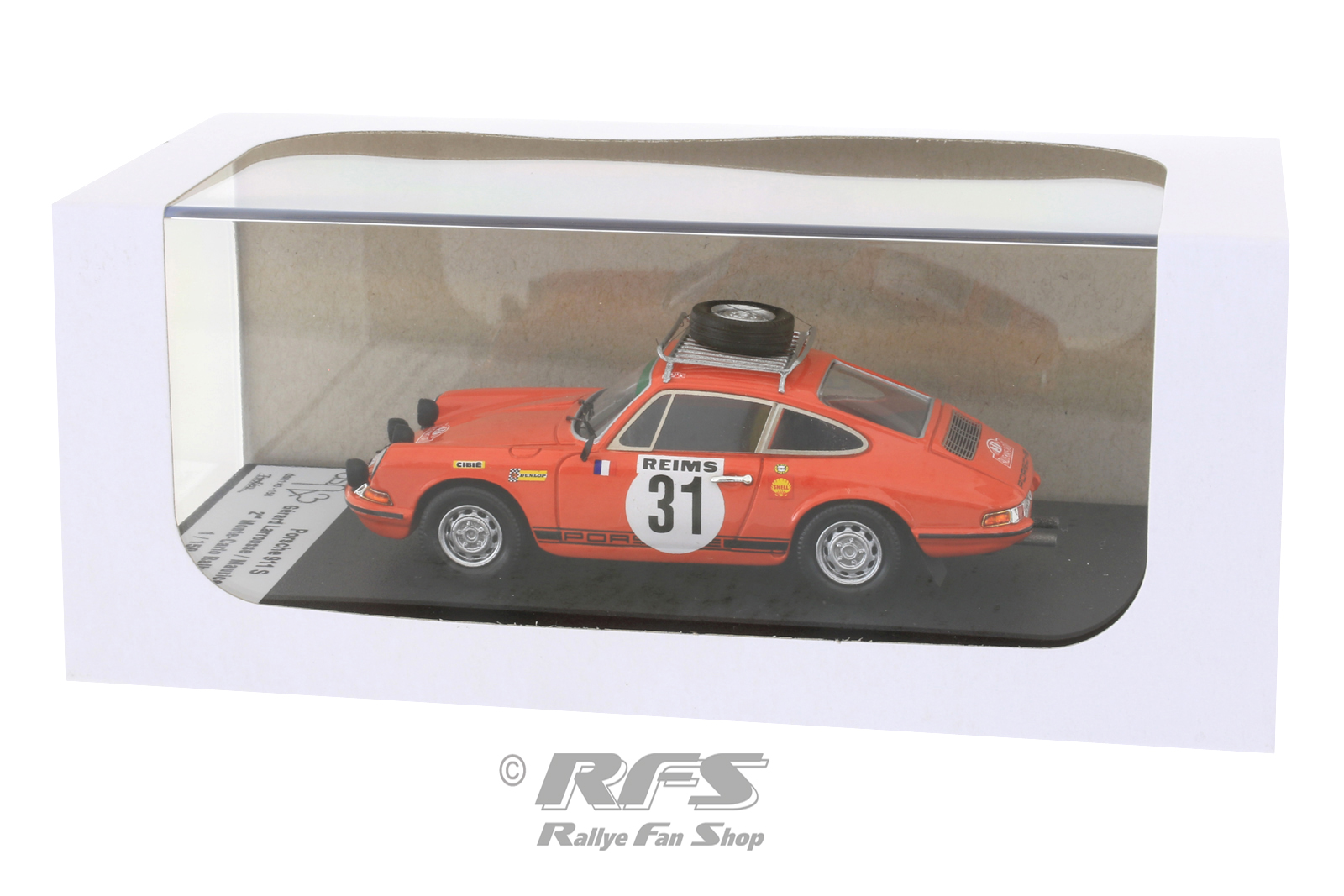 Porsche - 911S Monte-Carlo 1969 - Modèle Presse - 1/43 - Autos
