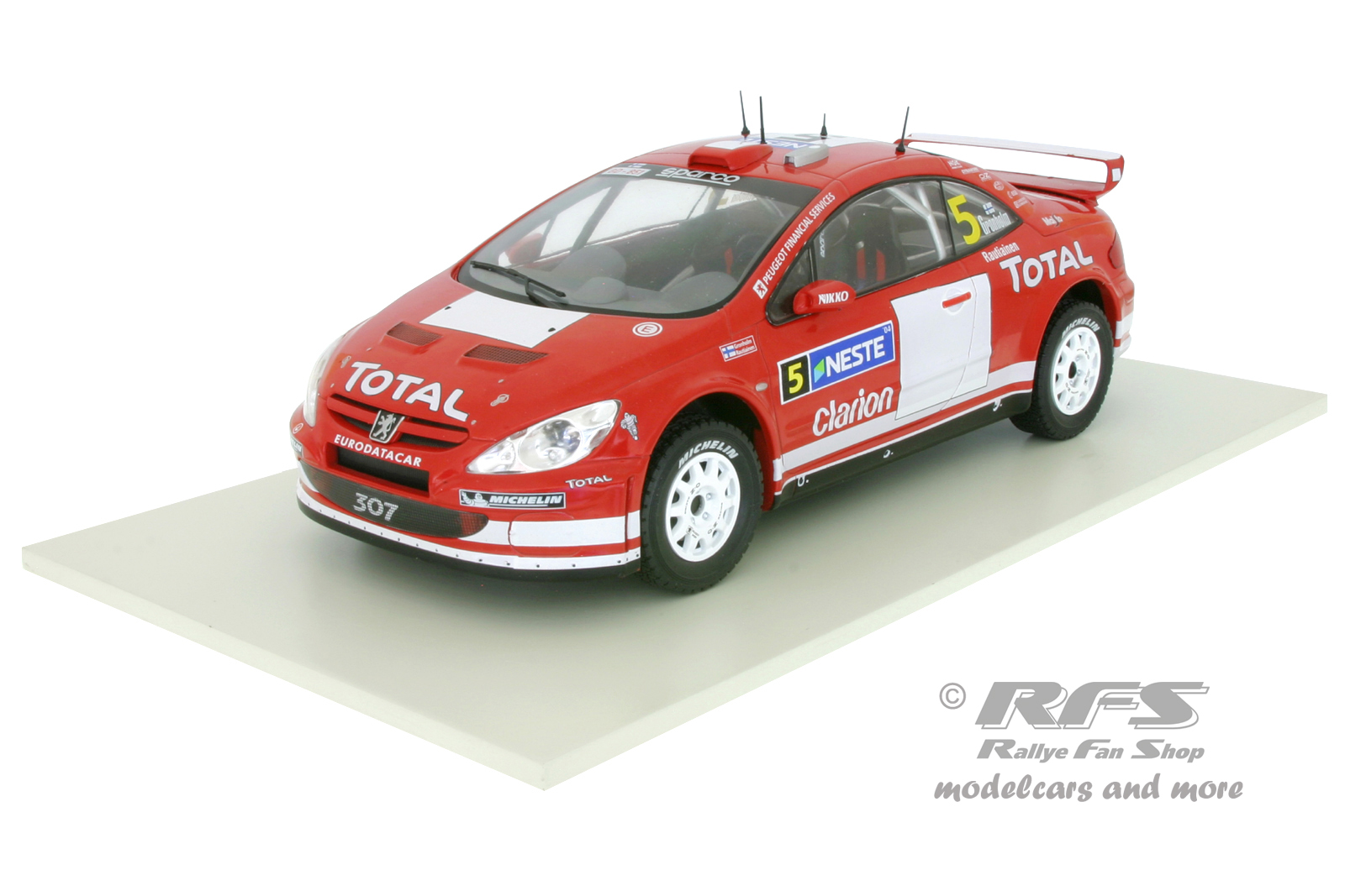 Peugeot 307 WRC - Rally Finland 2004