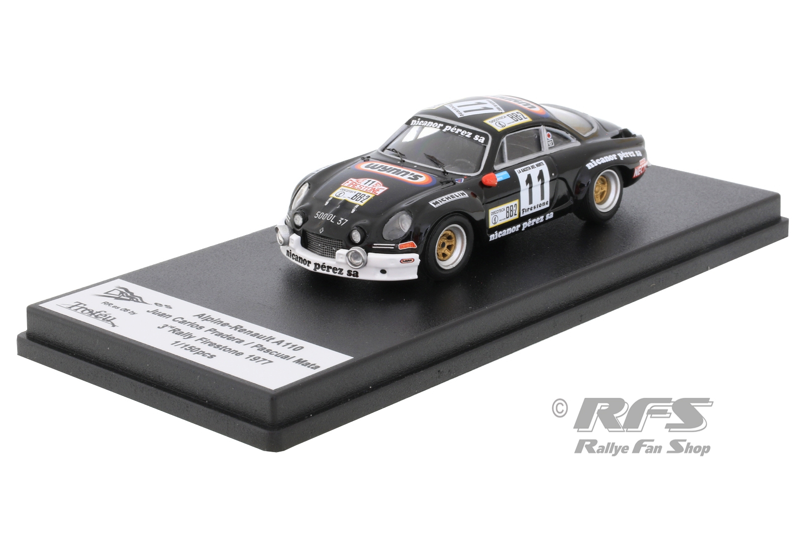 Renault Alpine A110 - Rallye Firestone 1977