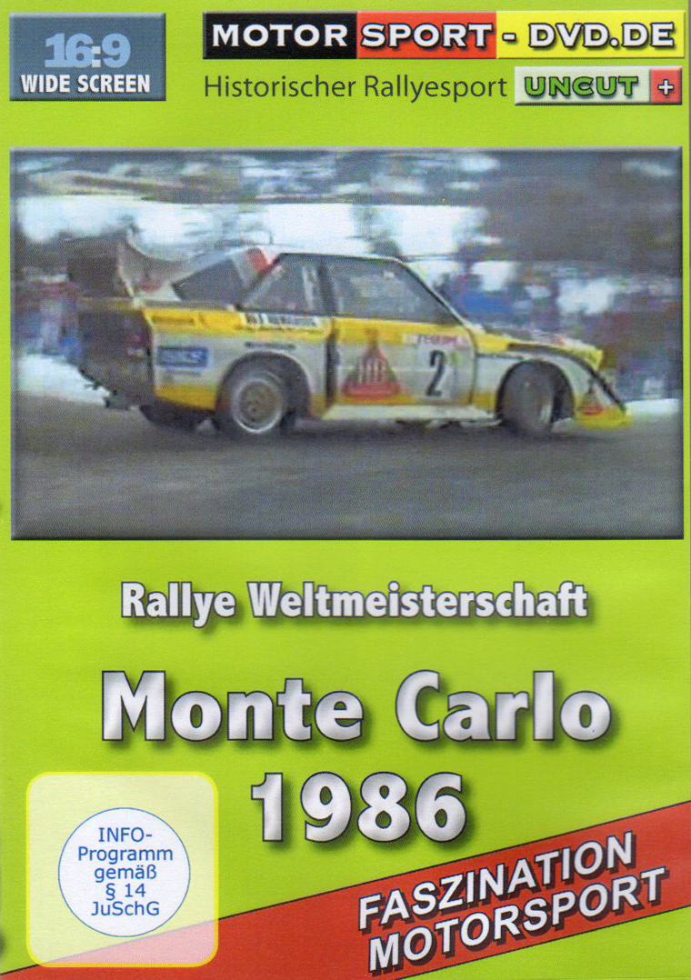 Rally Monte Carlo 1986
