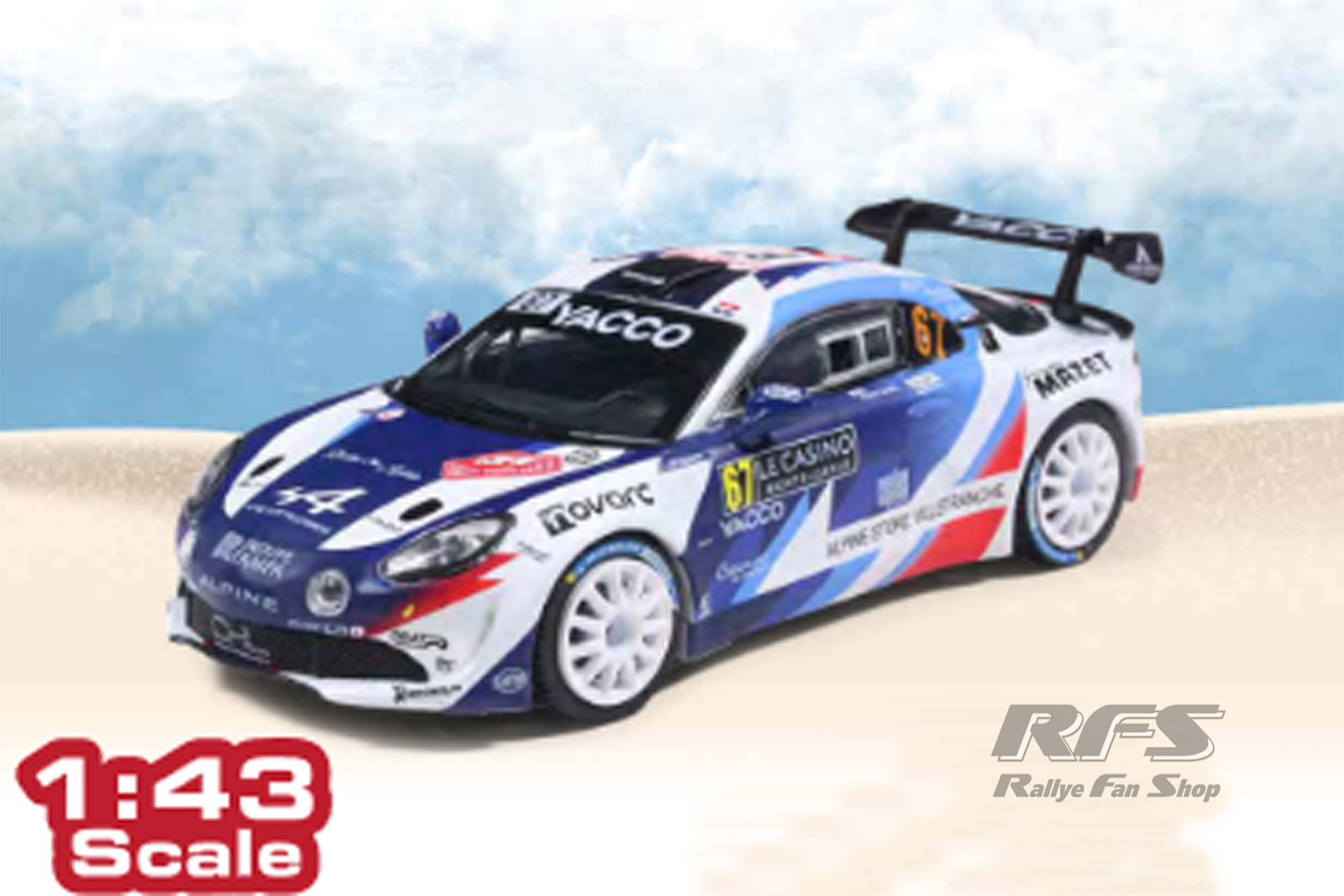 Alpine A110 Rally RGT - Rallye Monte Carlo 2025