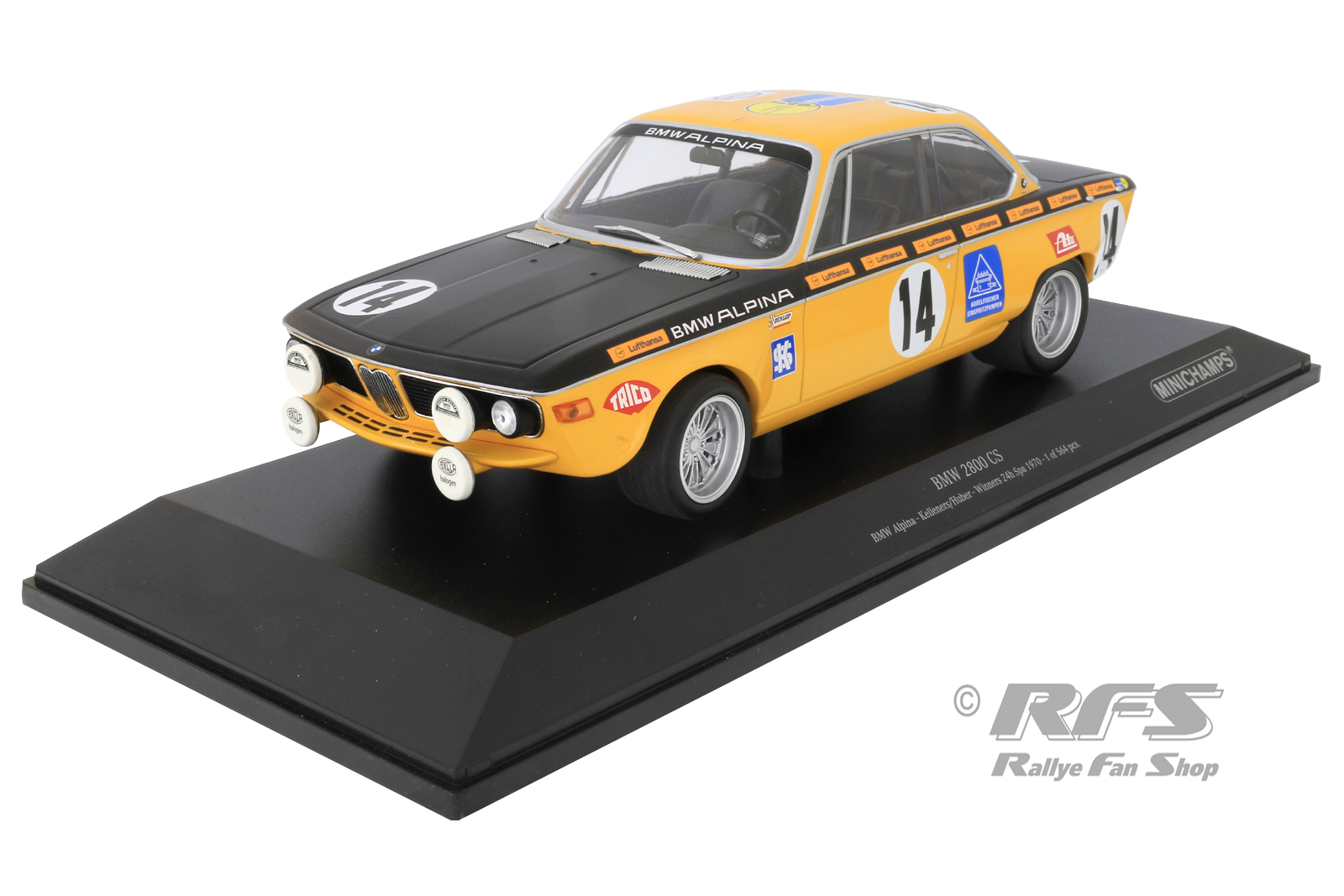BMW 2800 CS - Winner 24h Spa 1970