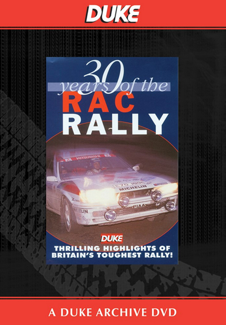 30 years of the RAC Rally