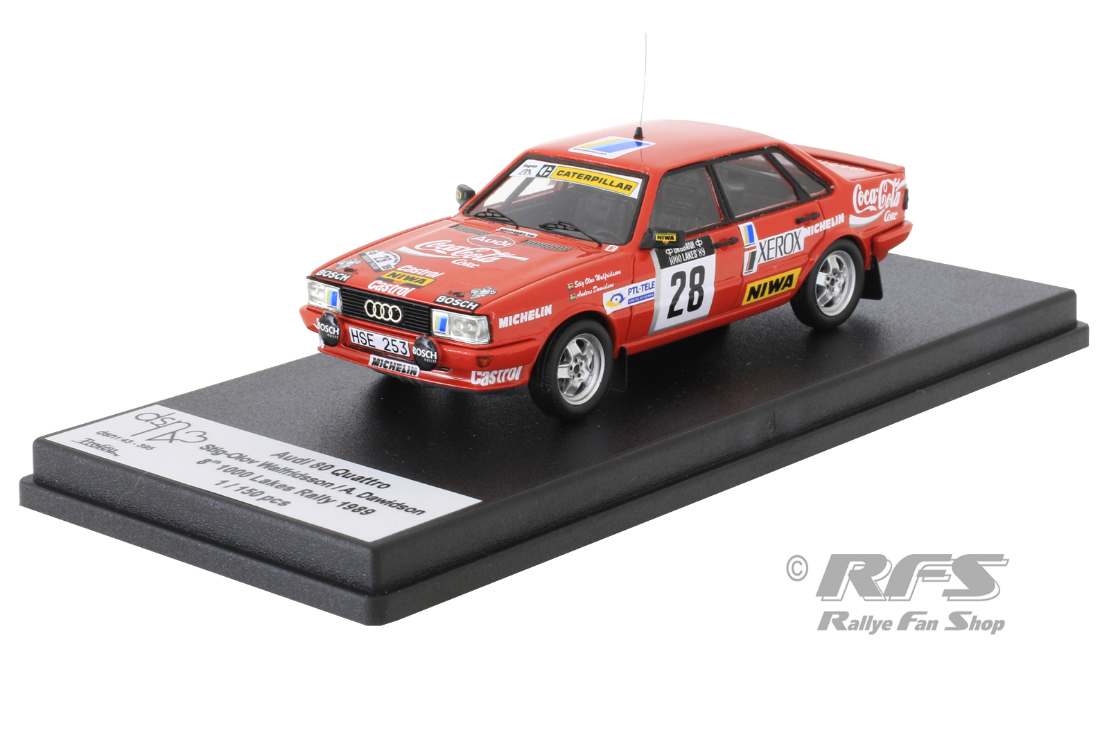 Audi 80 Quattro - 1000 Seen Rallye Finnland 1989
