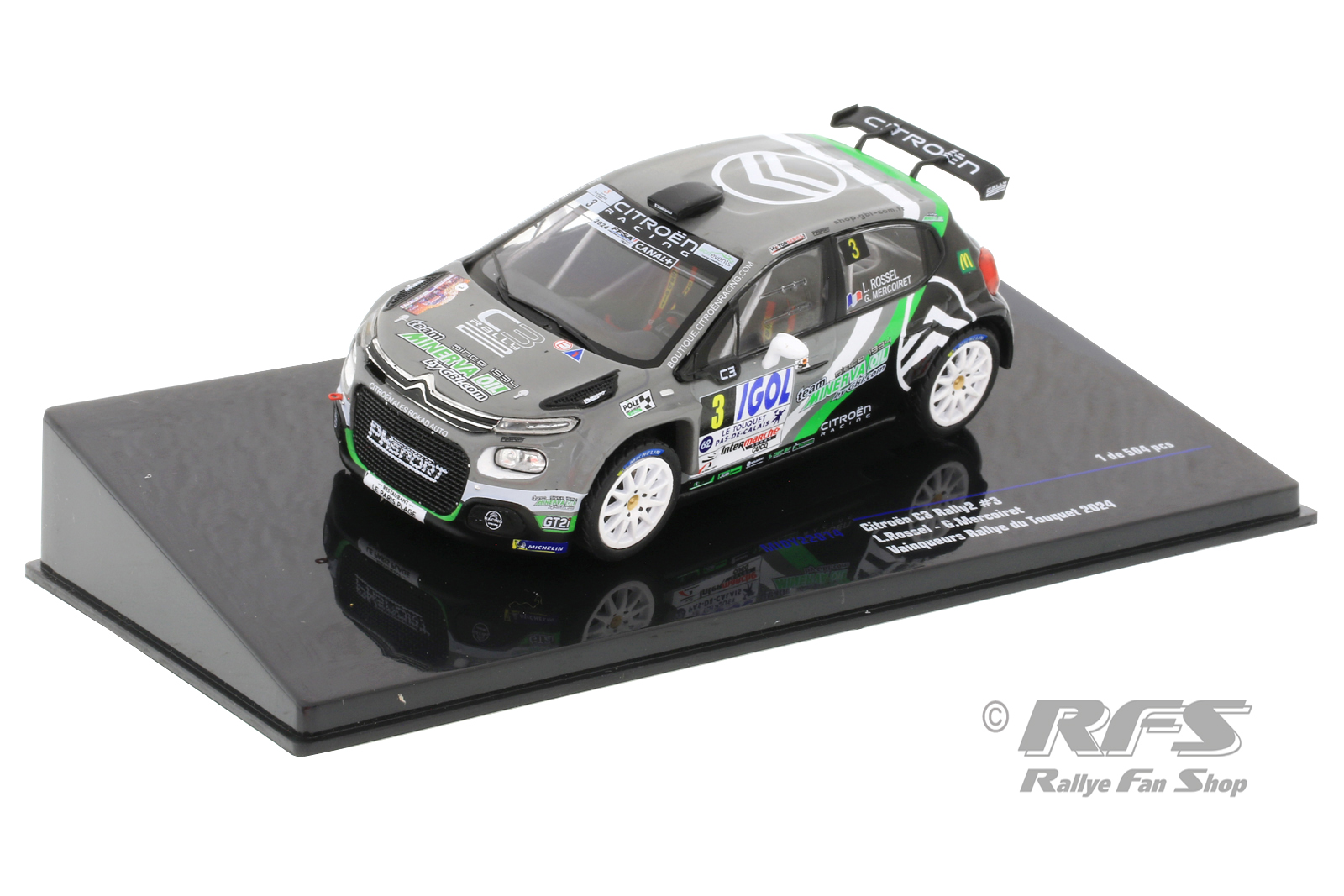 Citroen C3 Rally2 - Rallye du Touquet 2024