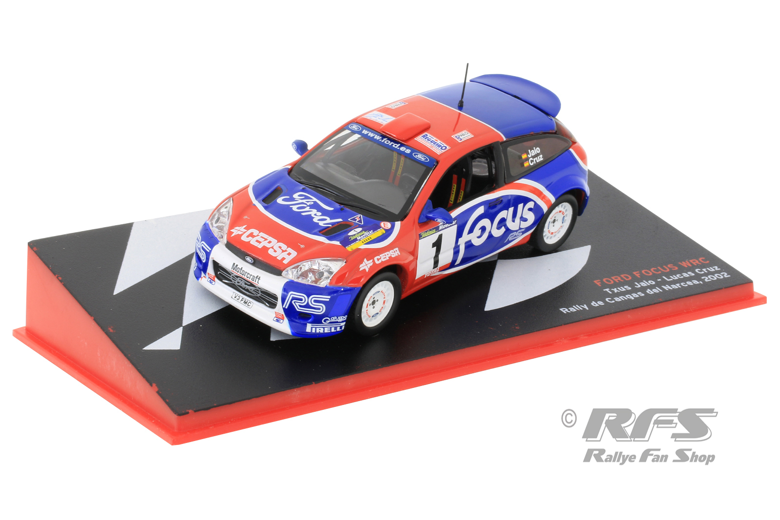 Ford Focus WRC - Rallye Cangas Narcea 2002