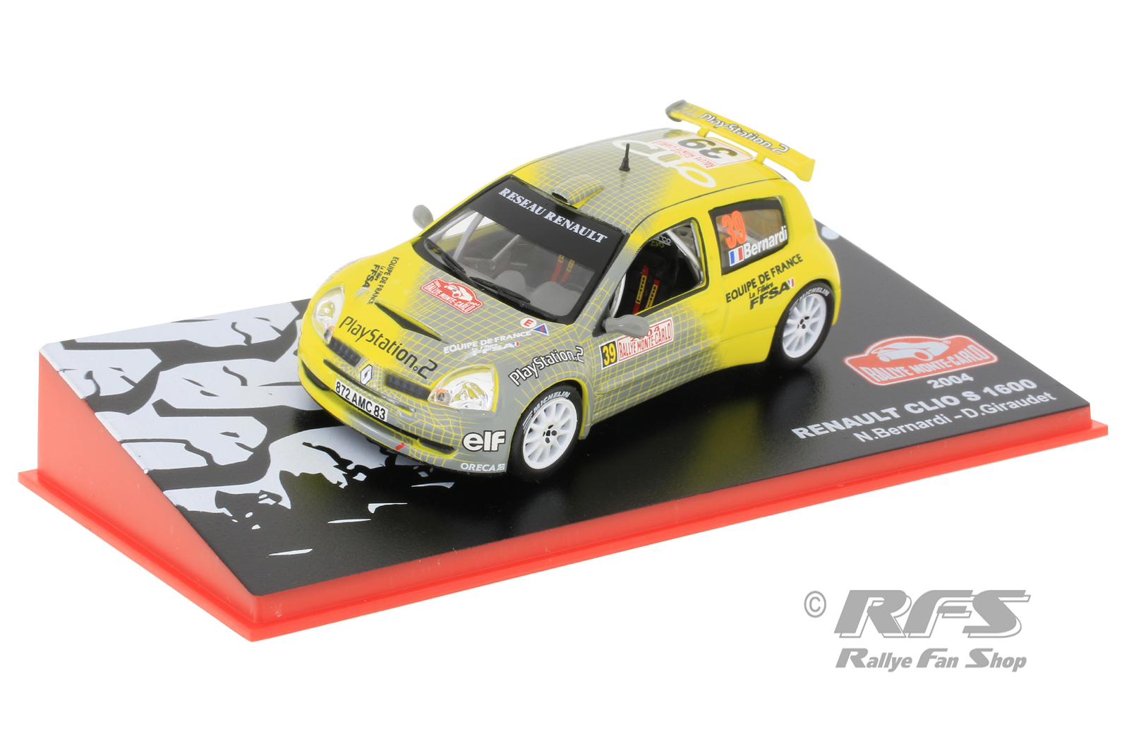 Renault Clio S1600 - Rally Monte Carlo 2004