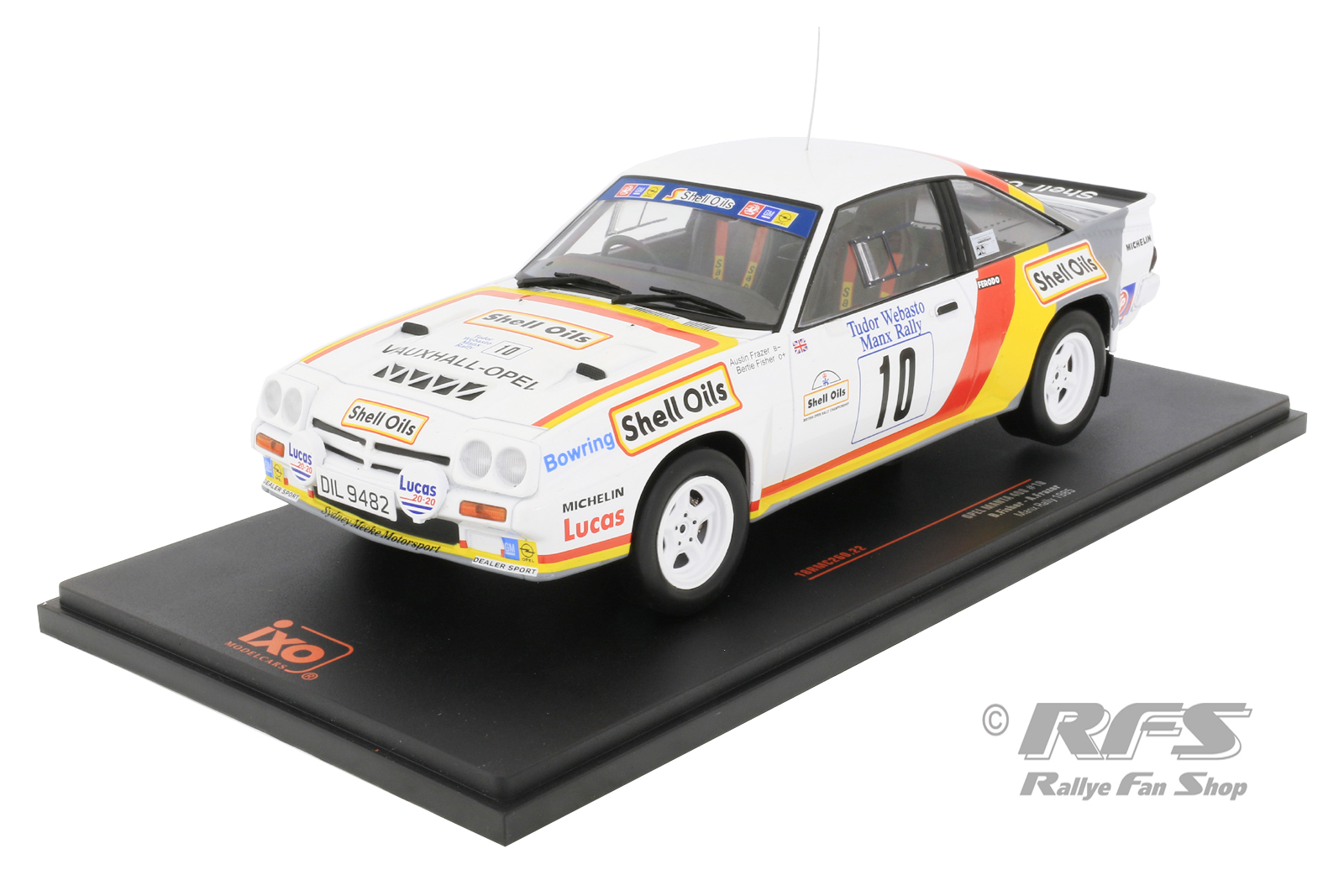 Opel Manta 400 - Manx Rallye 1985