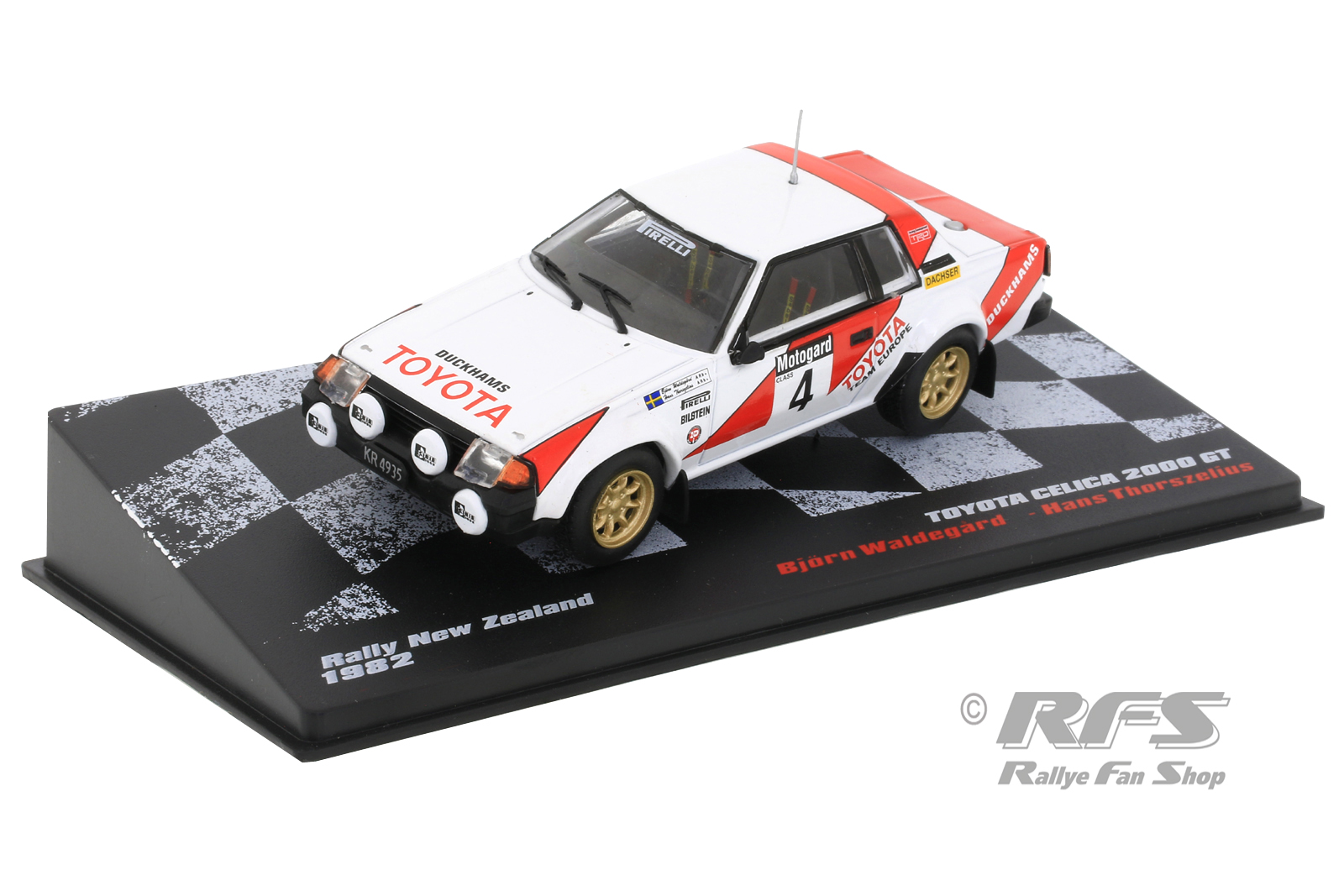 Toyota Celica 2000 GT - Rallye Neuseeland 1982
