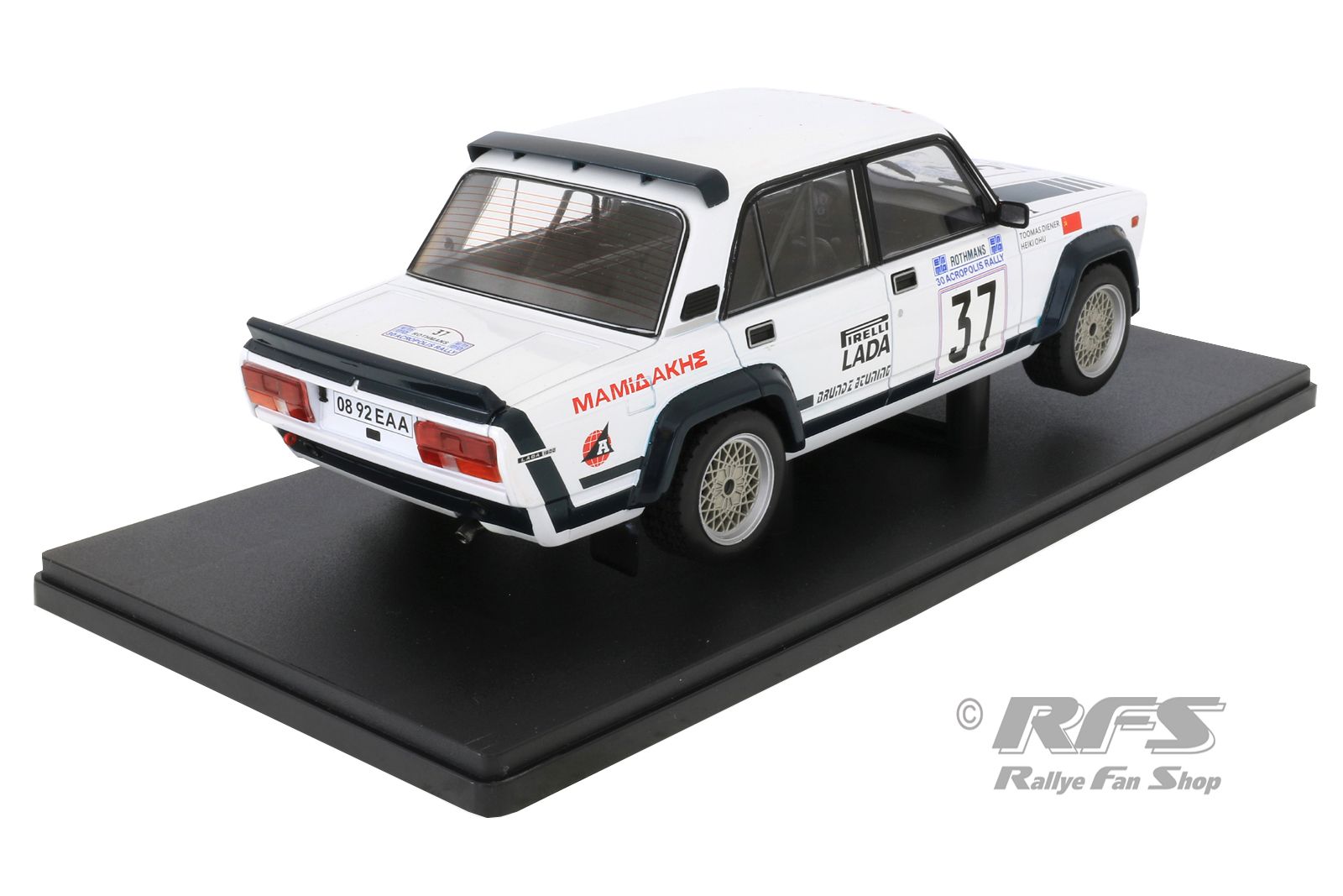 Modèle Réduit LADA 2105 VFTS Rallye Acropole 1983 - Échelle 1:43, IXO RAC294, Neuf Boîte Fermée